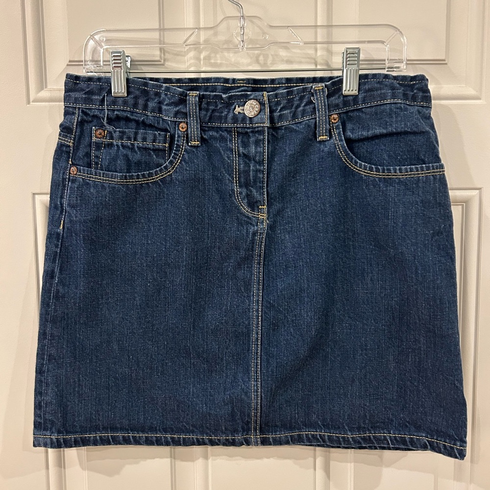 J Crew Dark Wash Denim Mini Style 82722 Size 29